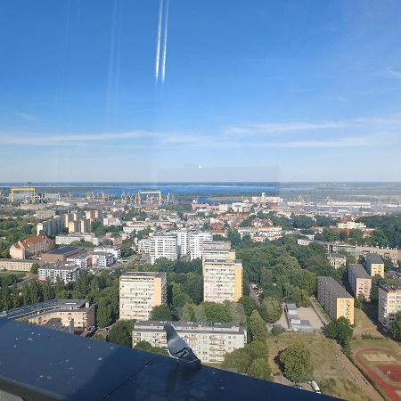 Hanza Tower Ajp Lux Apartment シュチェチン エクステリア 写真