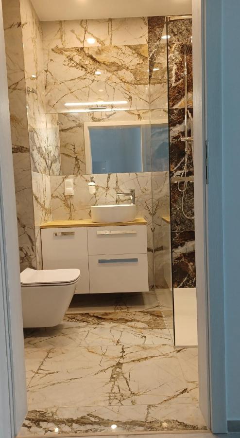 Hanza Tower Ajp Lux Apartment シュチェチン エクステリア 写真